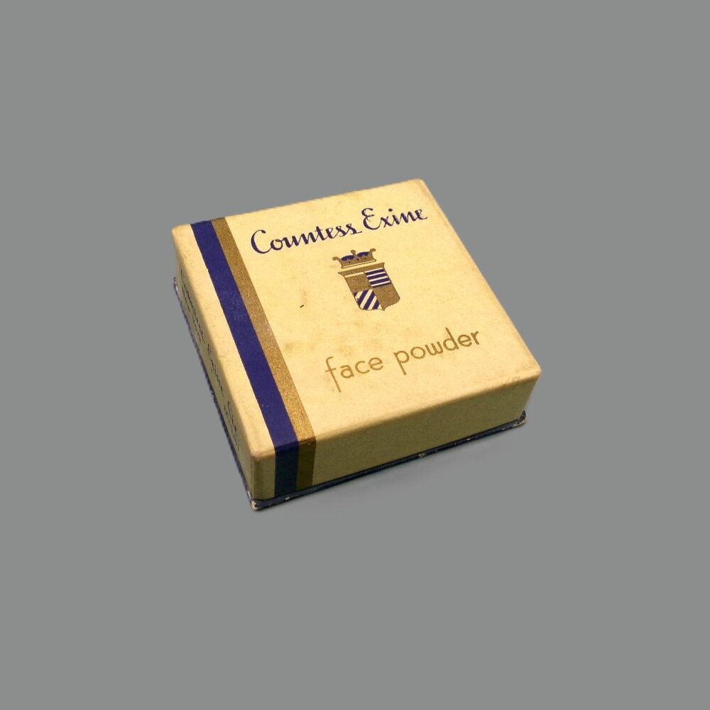Sealed Countess Exine Vintage Face Powder, Unused Natural Shade